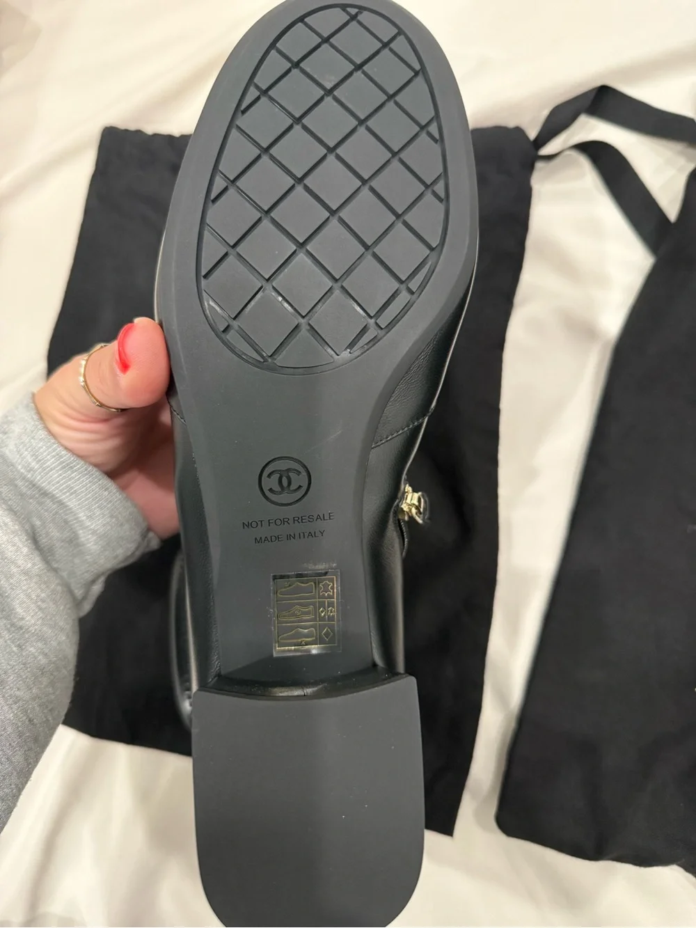 CHANEL sleek black